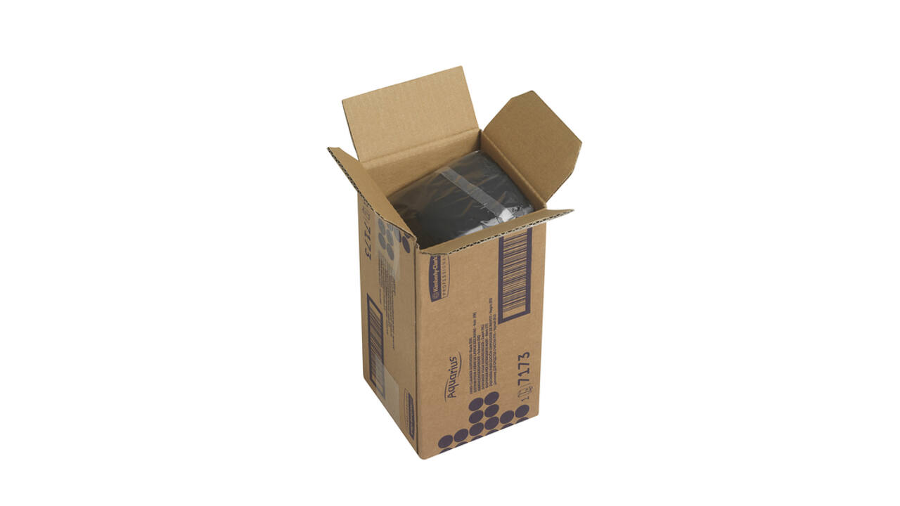 Zeepdispenser Aquarius 1 liter zwart 7173