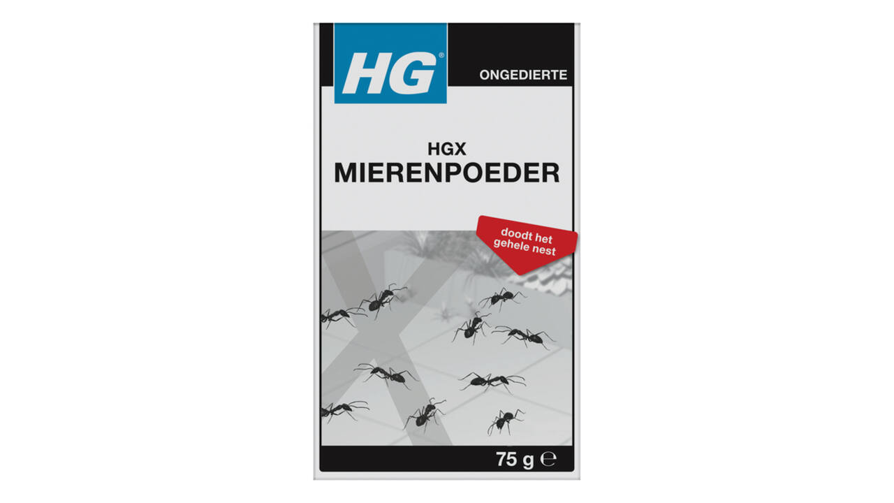 Mierenpoeder HG HGX buiten 75gram