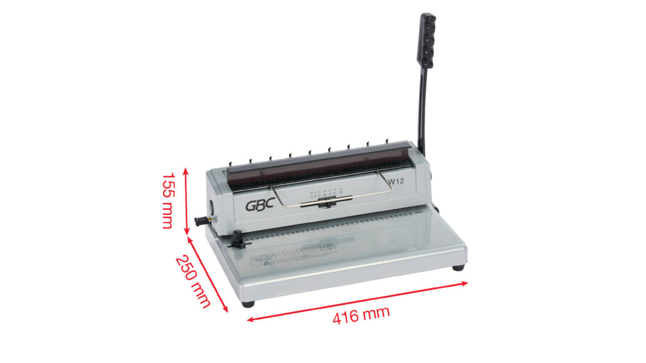 Inbindmachine GBC Wirebind W12 34-gaats