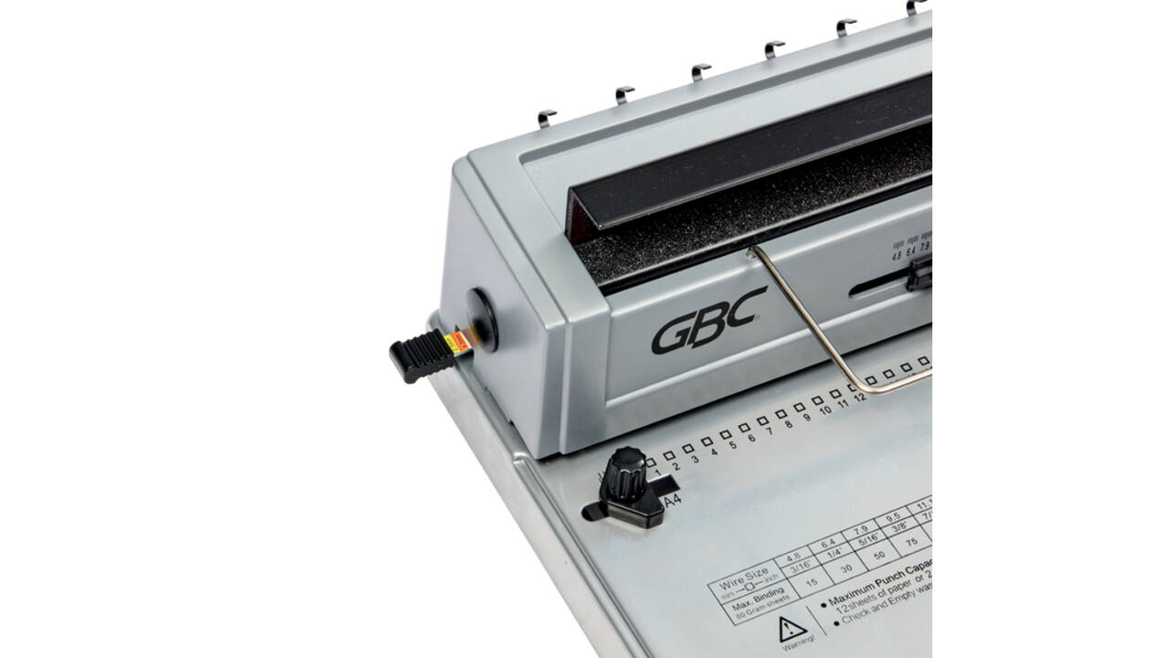 Inbindmachine GBC Wirebind W12 34-gaats