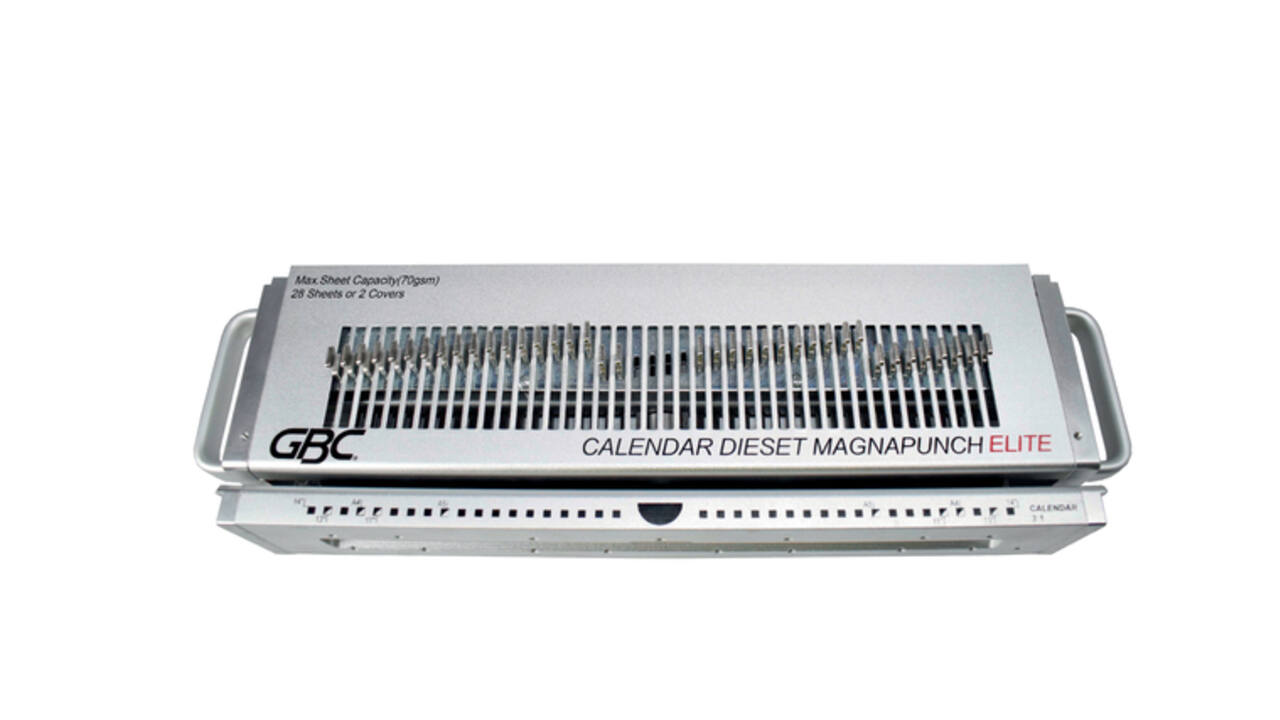 Matrijzenset GBC Wirebind Magnapunch Elite 3:1 kalender