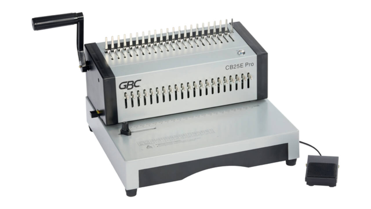 Inbindmachine GBC Combbind CB25E Pro 21-gaats