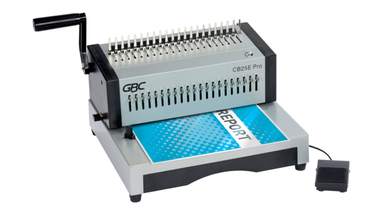 Inbindmachine GBC Combbind CB25E Pro 21-gaats