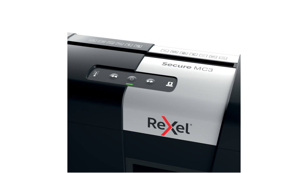 Papiervernietiger Rexel Secure MC3 P5 snippers 2x15mm