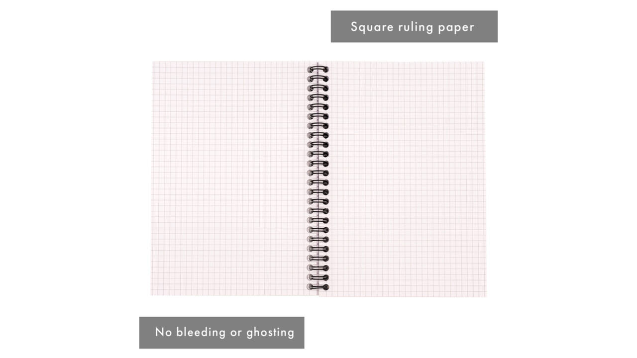 Notitieboek Pukka Pad Jotta A5 ruit 5x5mm 200 pagina's 80gr groen