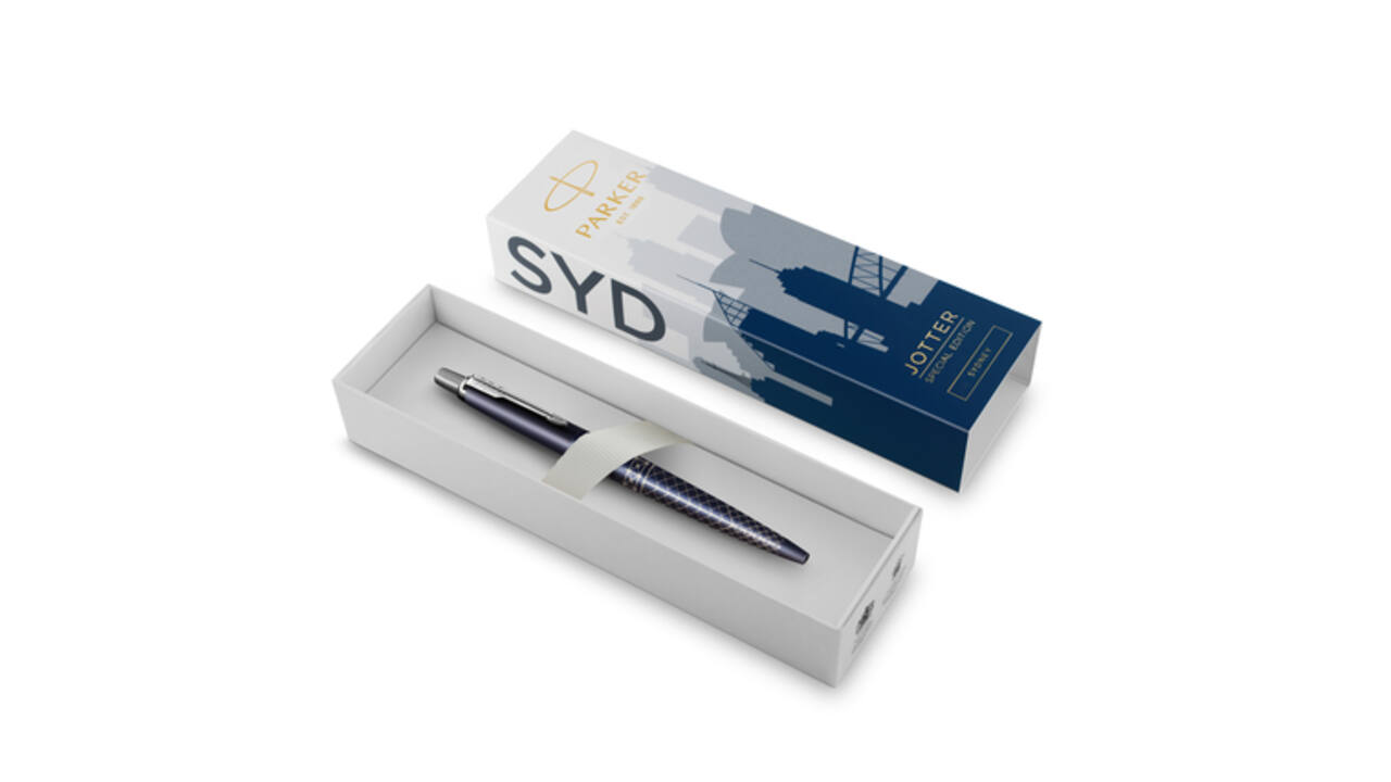 Balpen Parker Jotter special edition Sydney blue CT medium