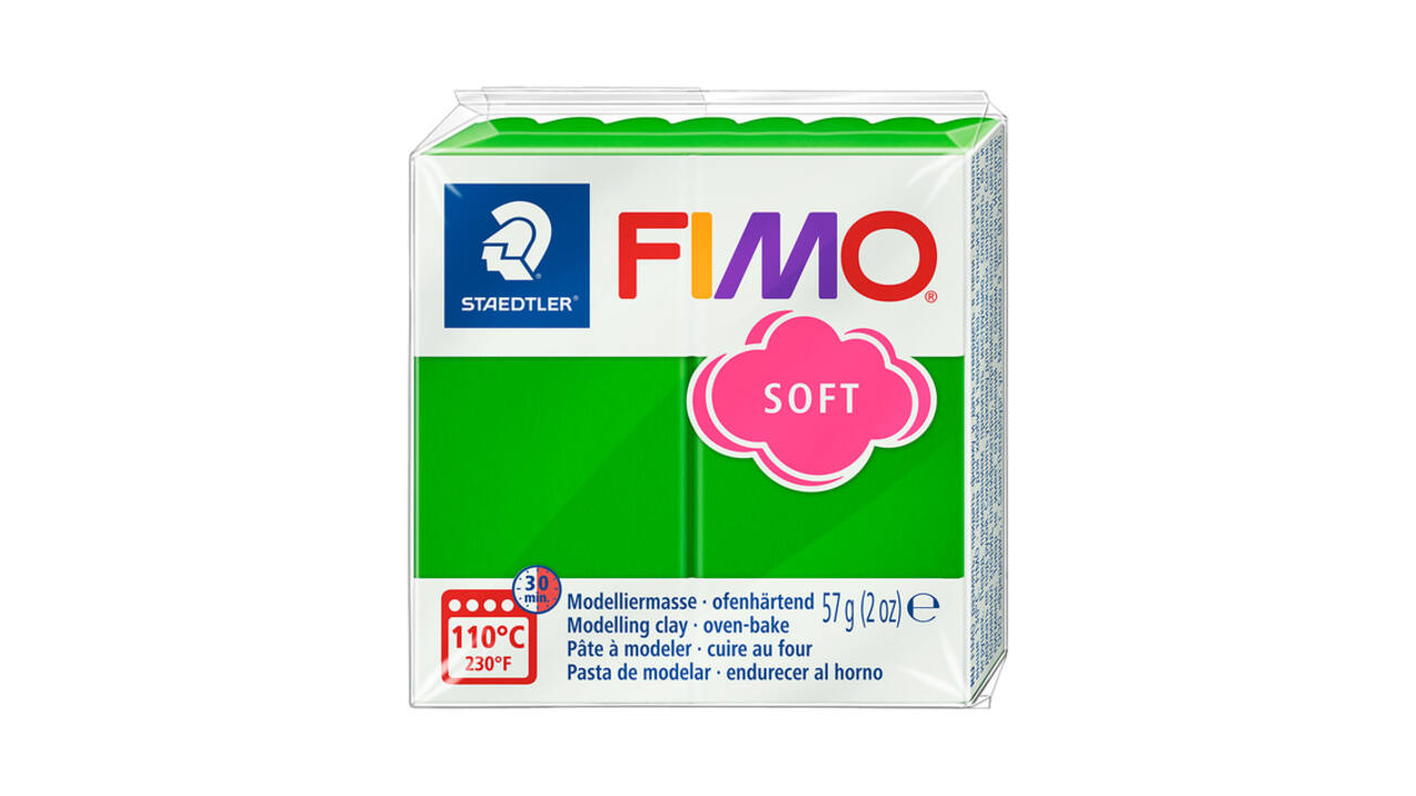 Boetseerklei Fimo soft 57 gram tropisch groen