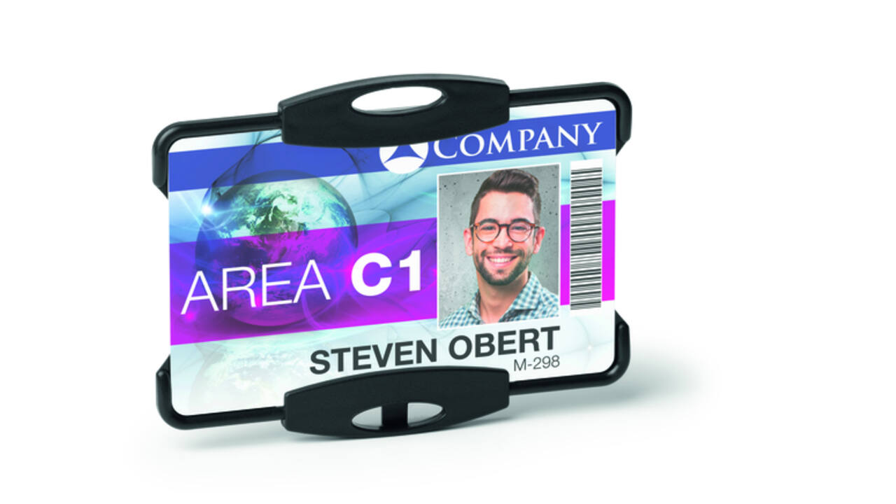 Badge Durable ECO voor 1 kaart 10 stuks