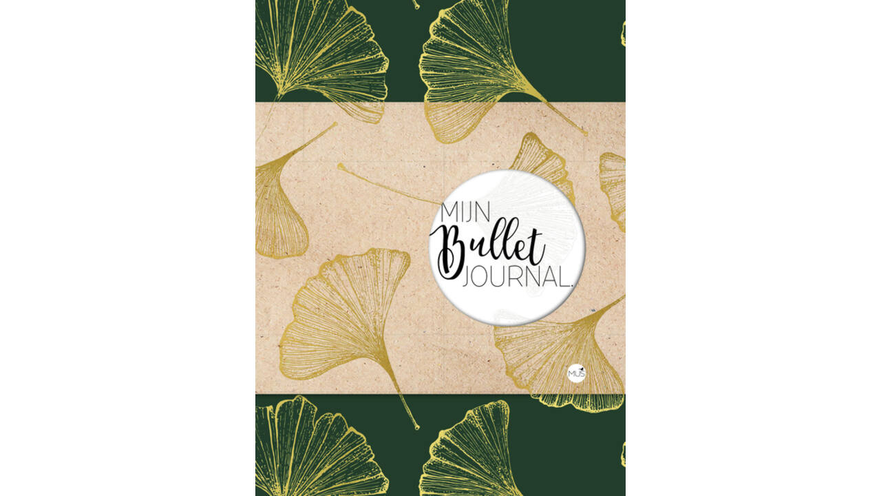 Mijn Bullet Journal ginkgo biloba dots 240 pagina's