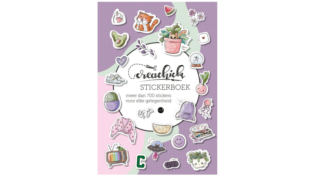 Stickerboek CreaChick A5 50 vel