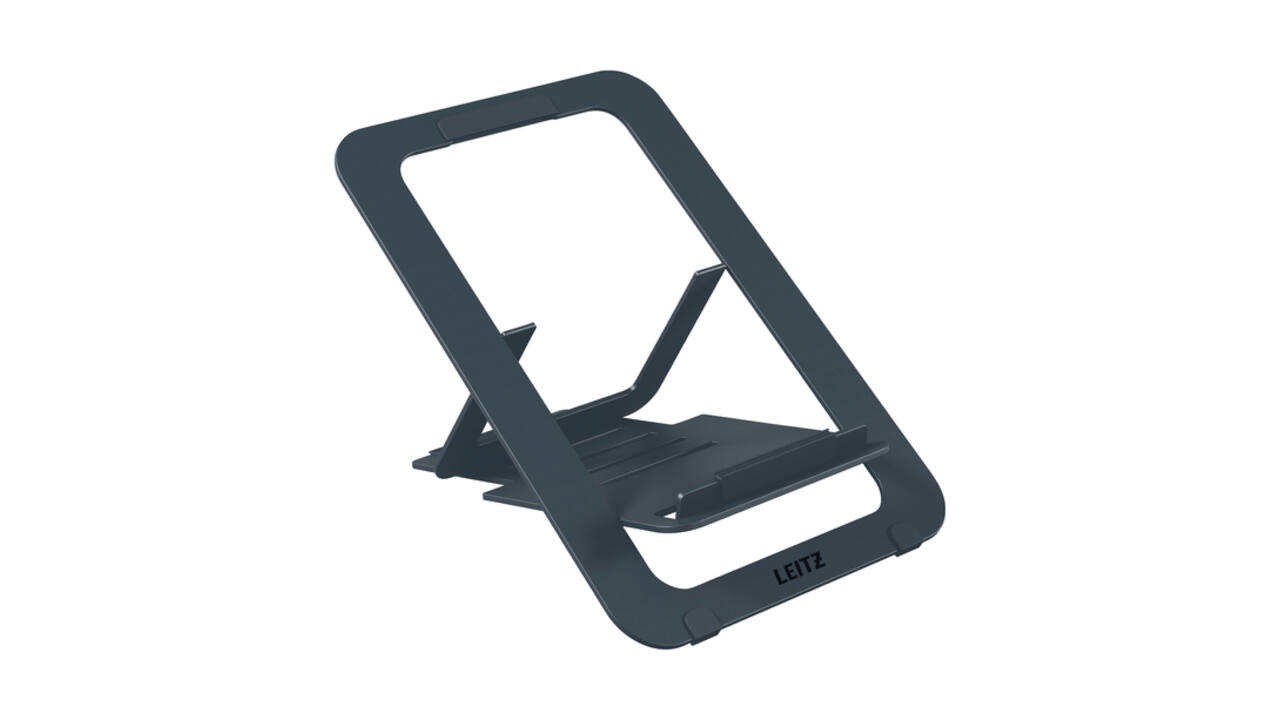 Laptopstandaard Leitz Ergo Aluminium plat verstelbaar