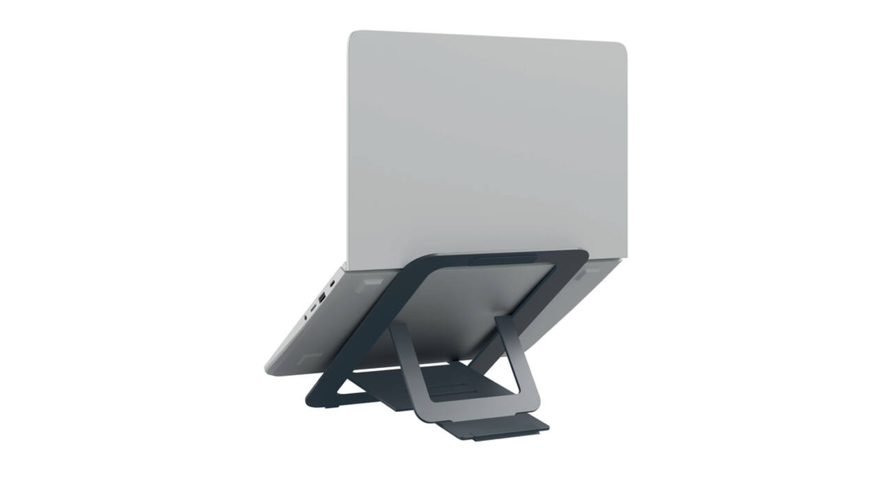 Laptopstandaard Leitz Ergo Aluminium plat verstelbaar