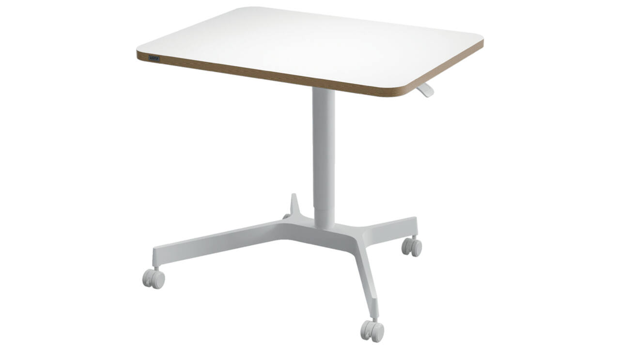 Zit-sta bureau Leitz Ergo compact wielen