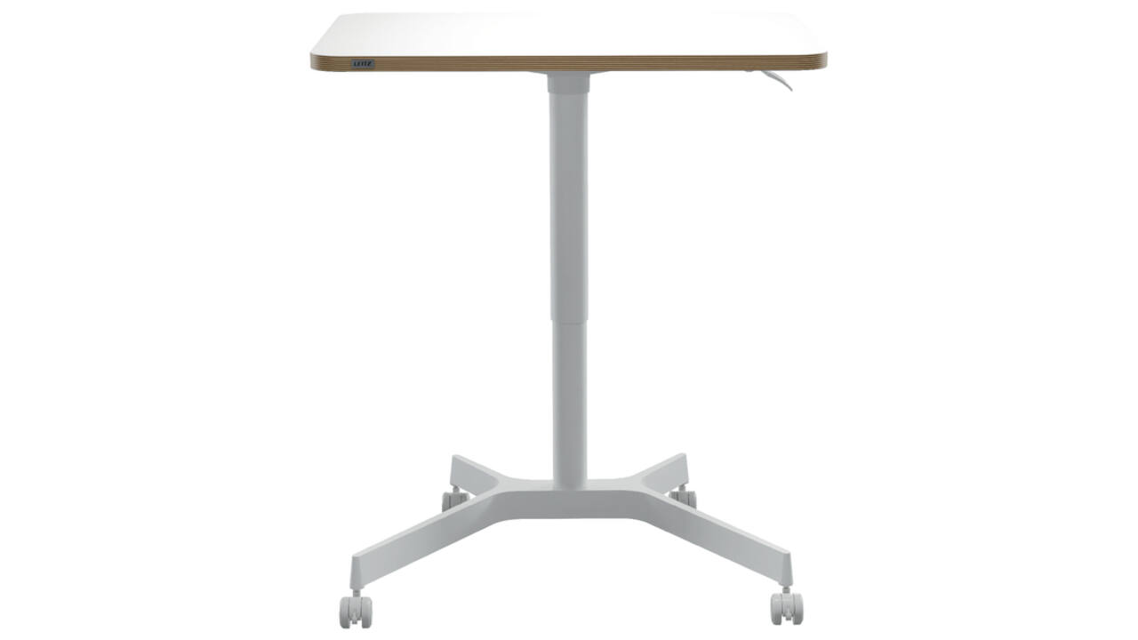 Zit-sta bureau Leitz Ergo compact wielen
