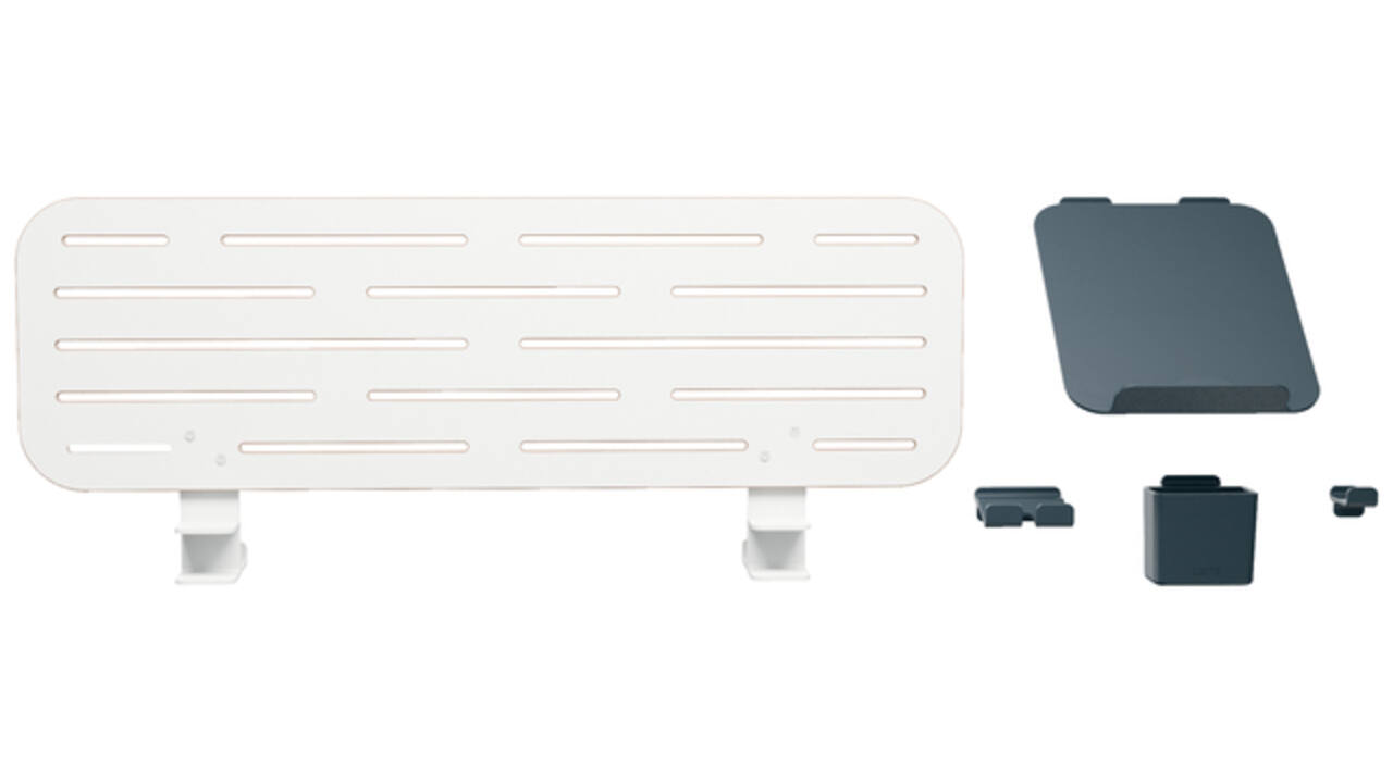 Bureau ophangbord Leitz Ergo met laptophouder