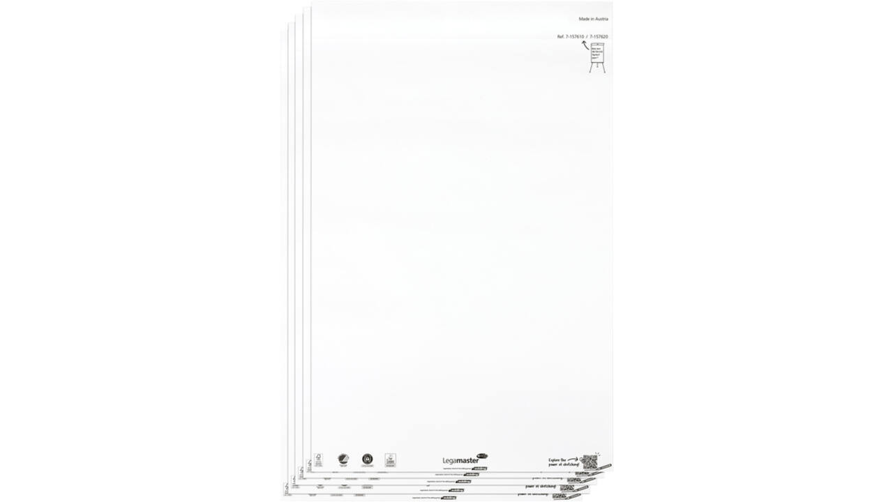 Flipoverpapier Legamaster SKETCH ECO blanco 5x 20 vellen