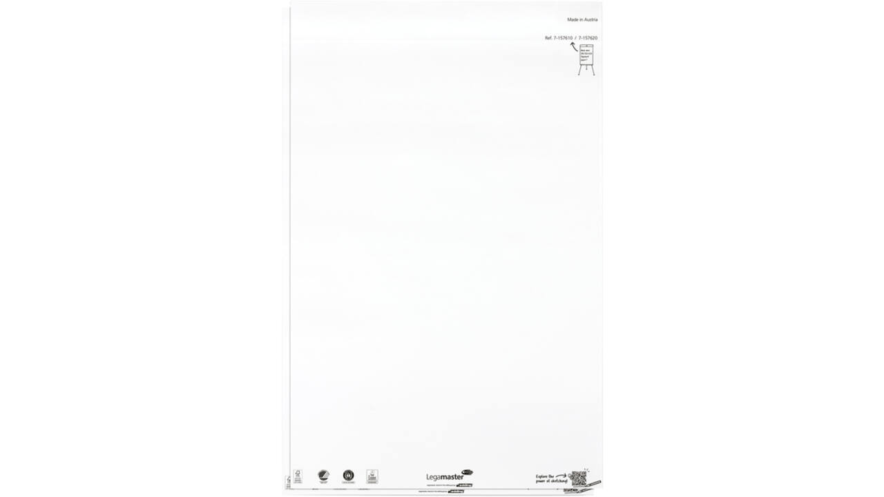 Flipoverpapier Legamaster SKETCH ECO blanco 2x 50 vellen