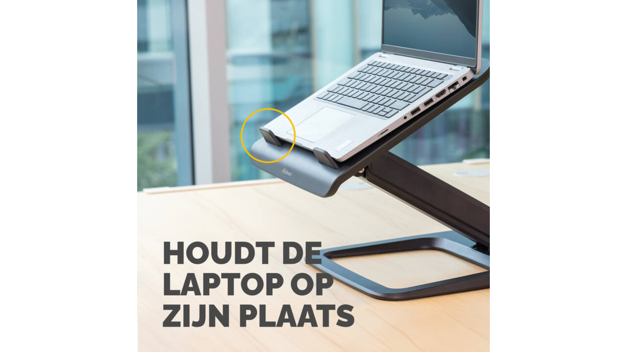 Laptopstandaard Fellowes Hana LT zwart