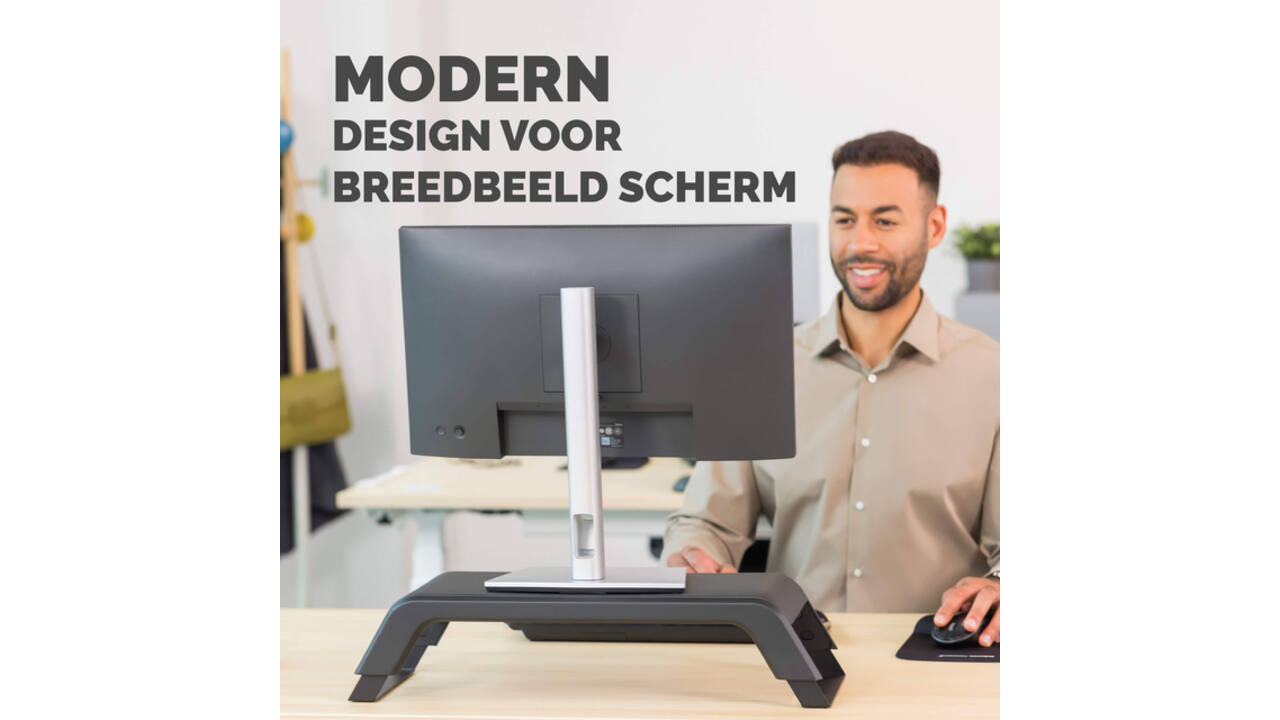 Monitorstandaard Fellowes Hana LT zwart