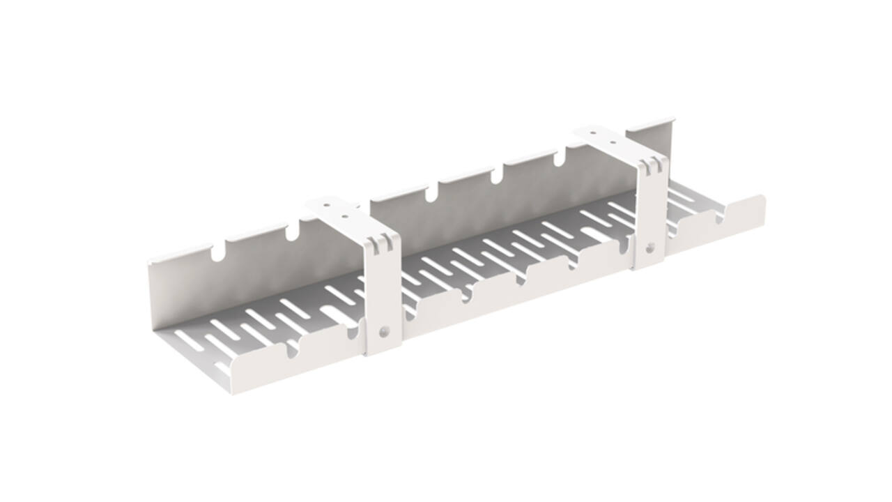 Kabelgoot Euroseats universeel 50cm wit