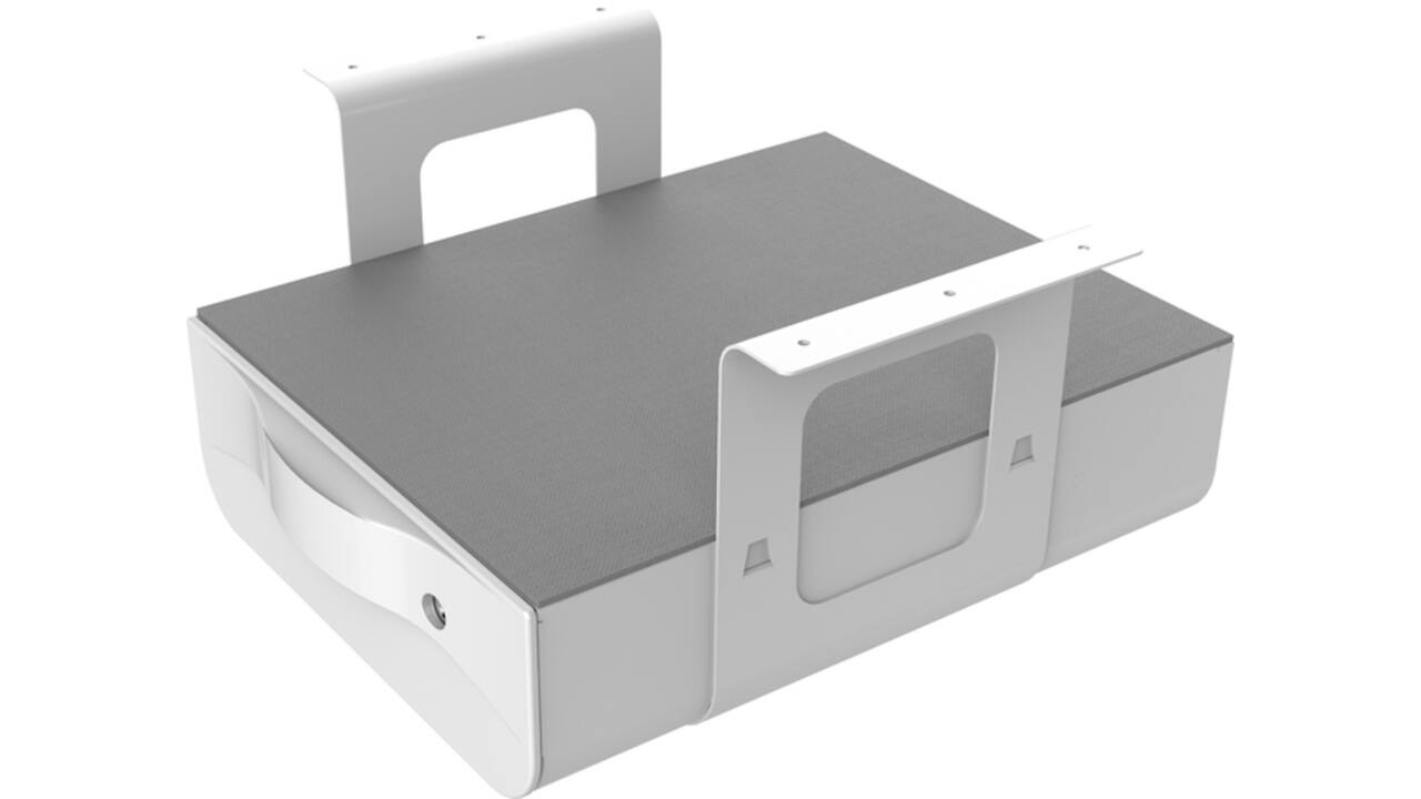Persoonlijke lade Euroseats 369x292x189mm wit