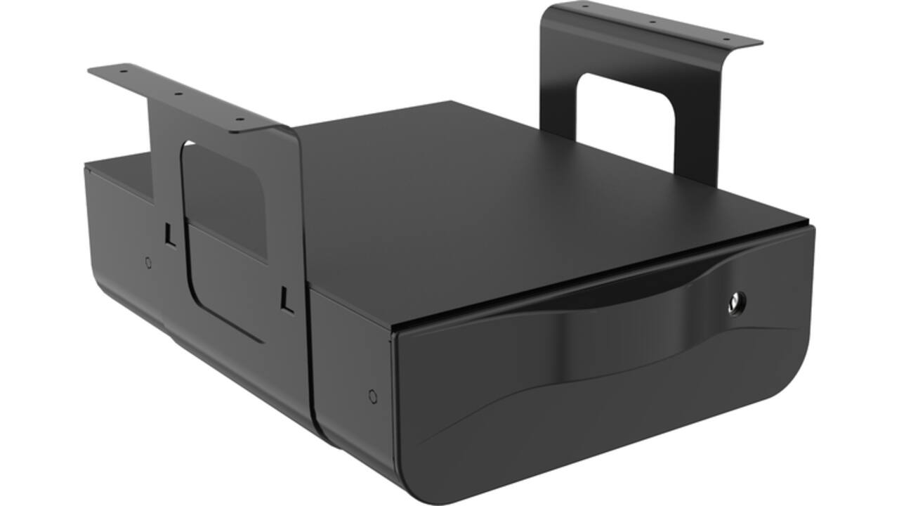 Persoonlijke lade Euroseats 369x292x189mm zwart
