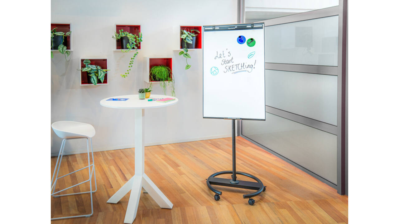 Flipover Legamaster SKETCH EASY mobiele ronde voet