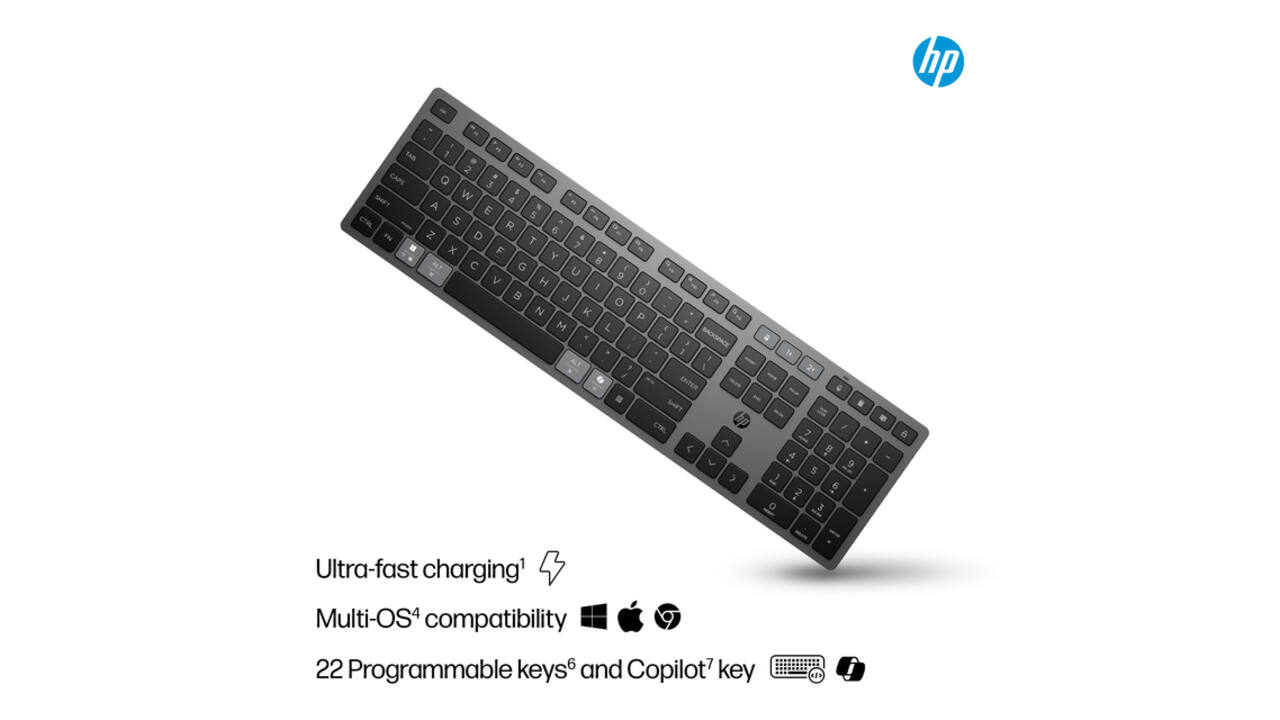 Toetsenbord HP 725 oplaadbaar QWERTY