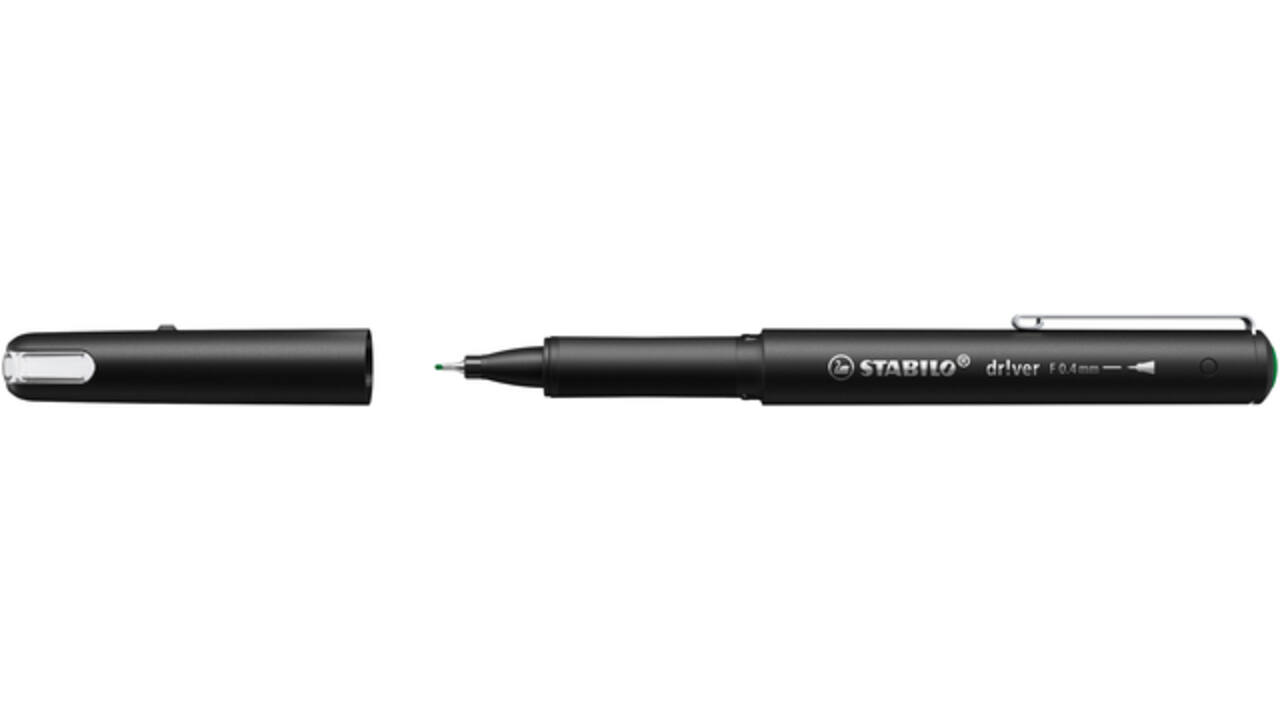 Fineliner STABILO dr!ver fijn groen