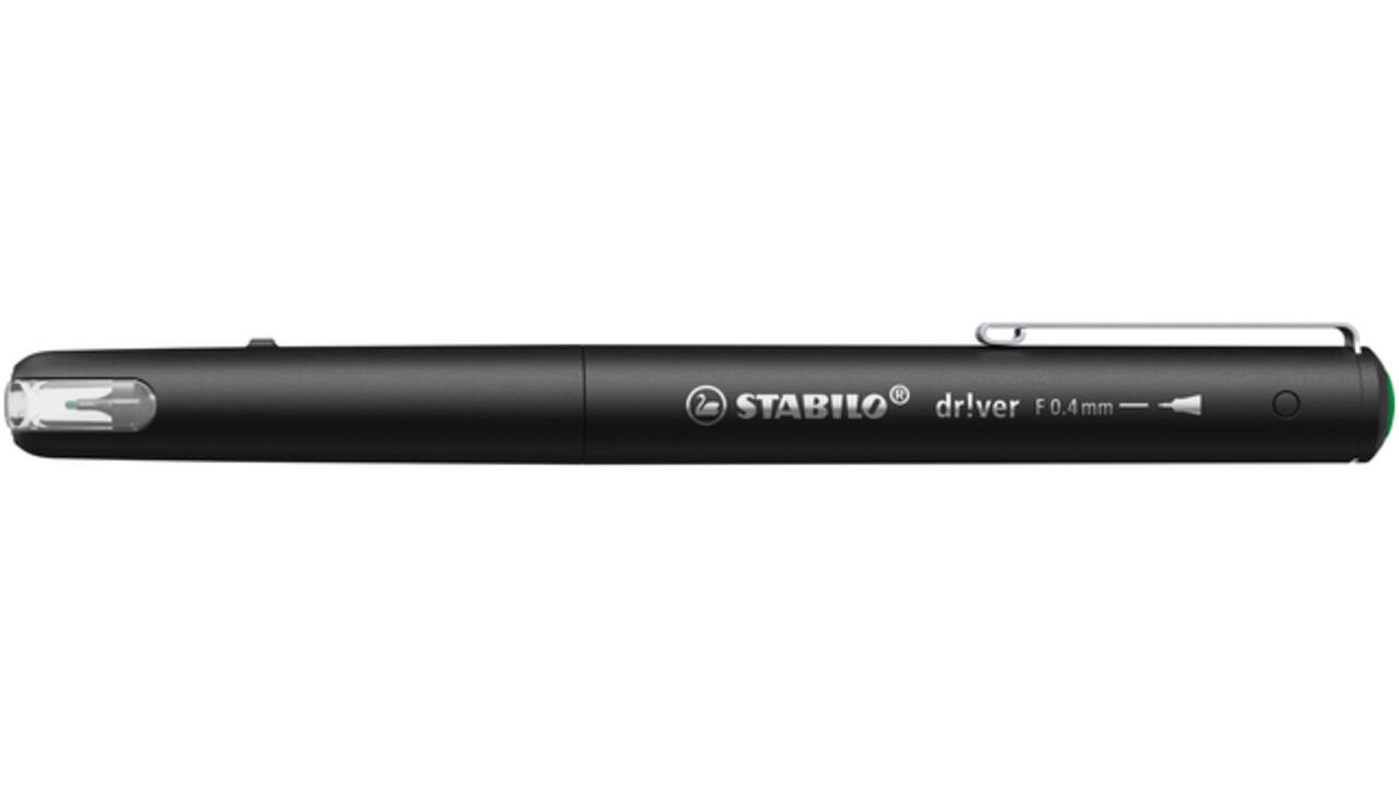 Fineliner STABILO dr!ver fijn groen