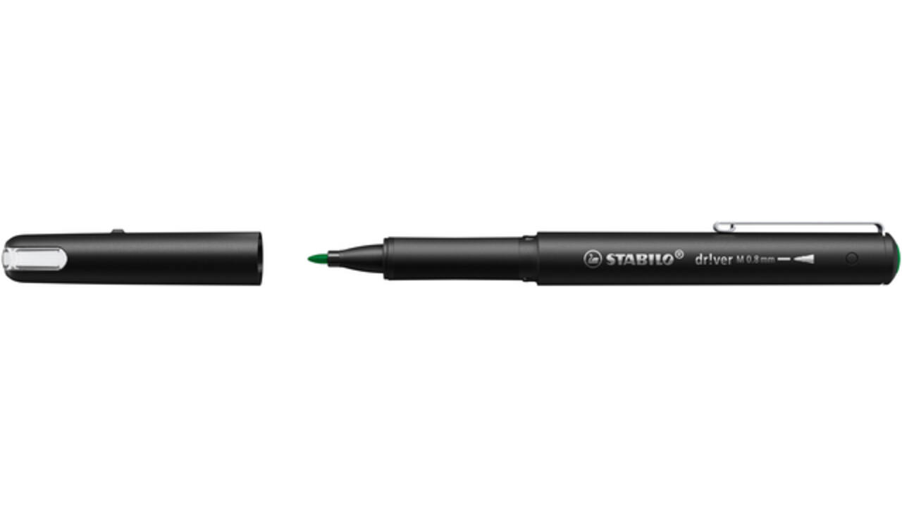 Fineliner STABILO dr!ver medium groen