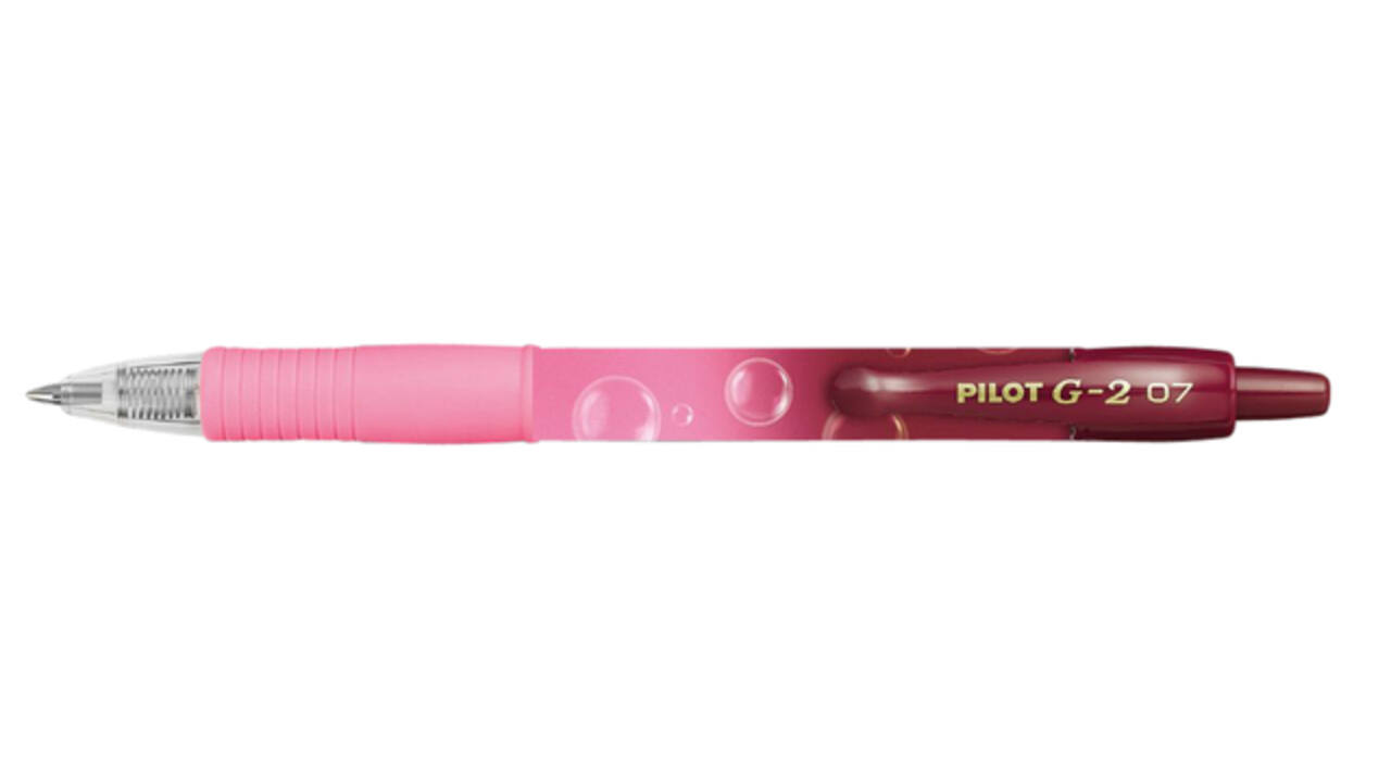 Gelschrijver PILOT G-2 Bubble roze medium blauwschrijvend