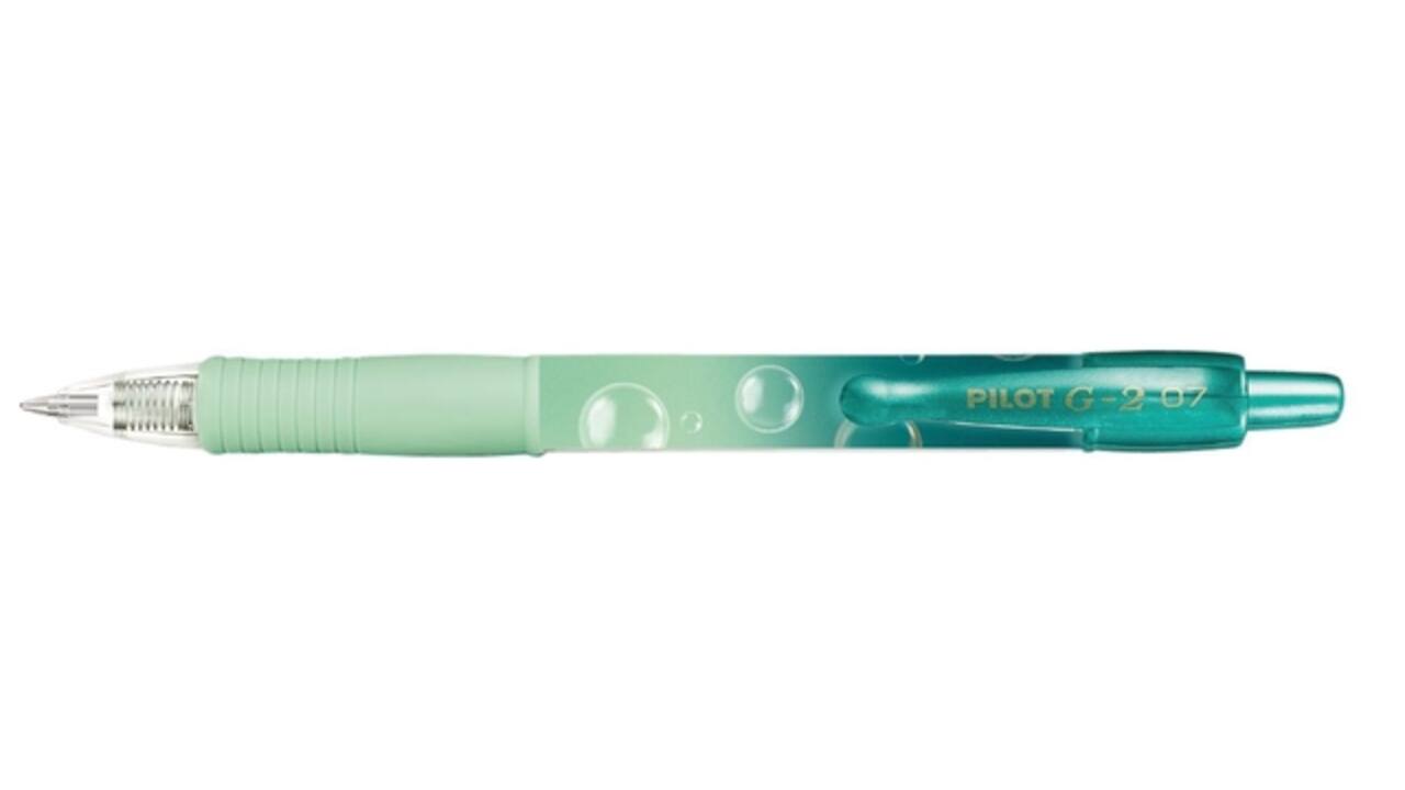 Gelschrijver PILOT G-2 Bubble assorti medium blauwschrijvend