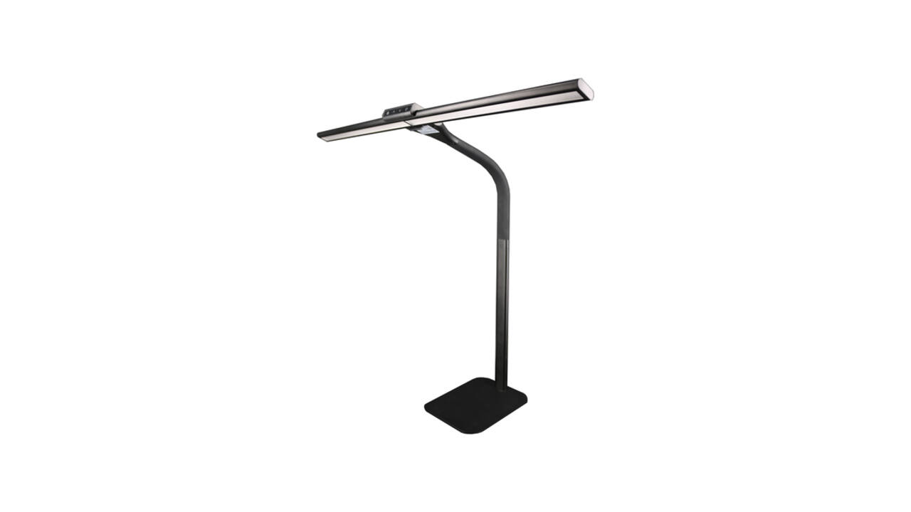 Bureaulamp Unilux Strata base led zwart