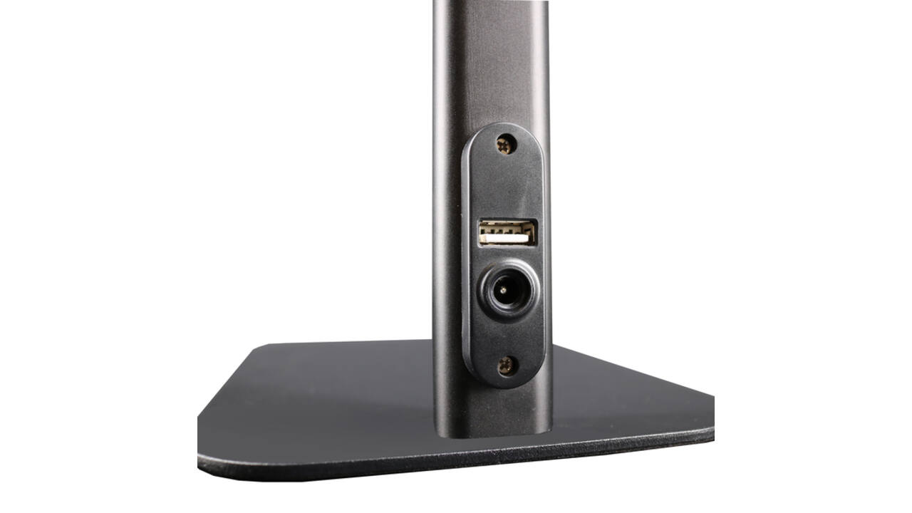 Bureaulamp Unilux Strata base led zwart