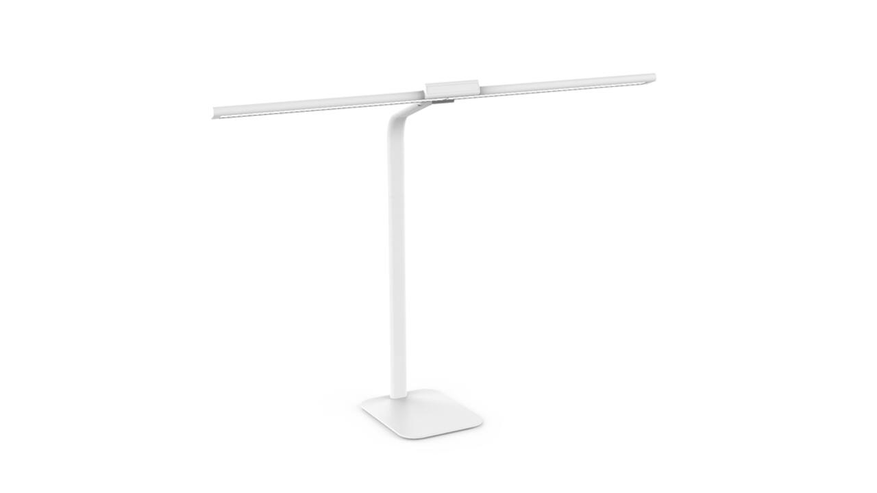 Bureaulamp Unilux Strata base led wit