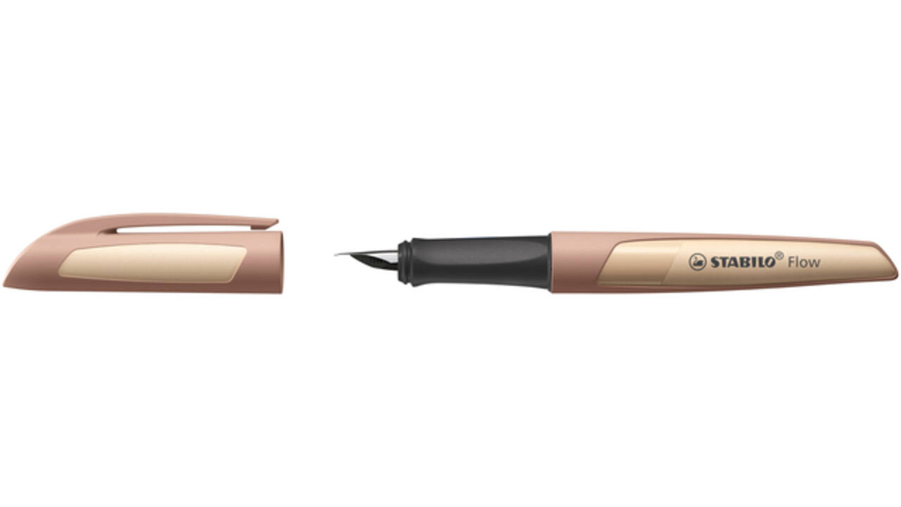 Vulpen STABILO Flow medium lichtbruin