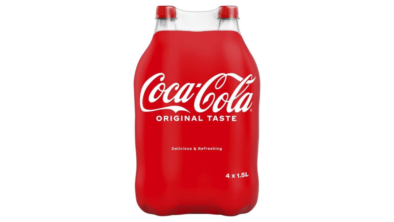 Frisdrank Coca Cola regular petfles 1.5 liter
