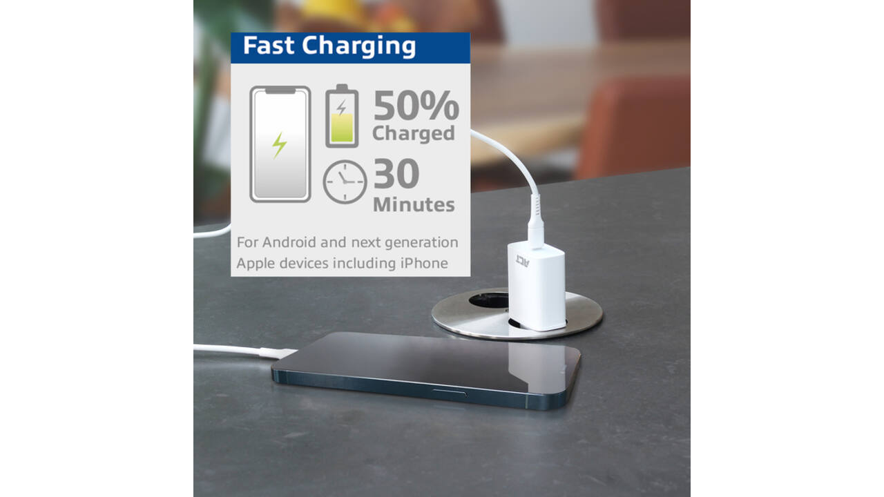 Oplader ACT USB-C 1-poort 20W Power Delivery