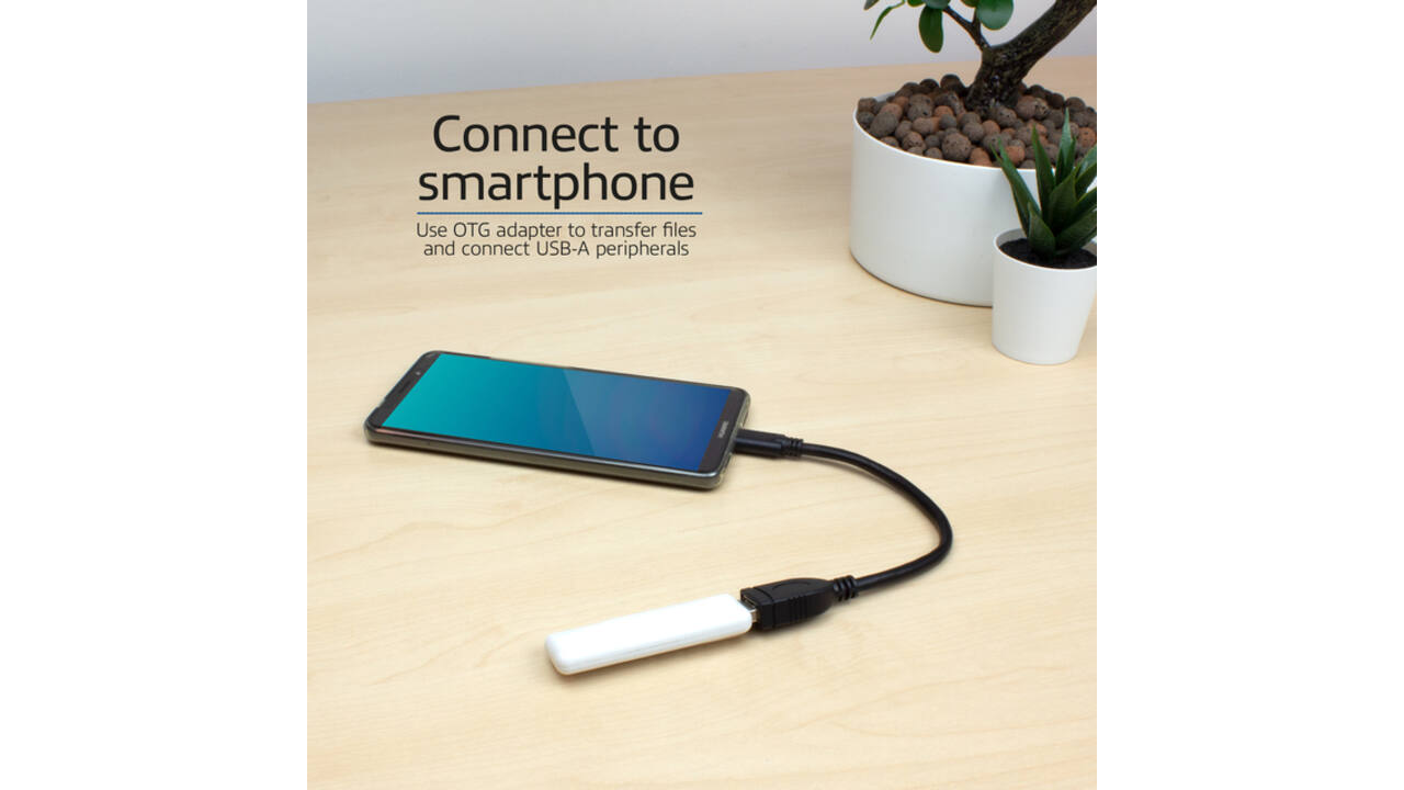 Kabel ACT USB 3.0 OTG USB-C male naar USB-A female