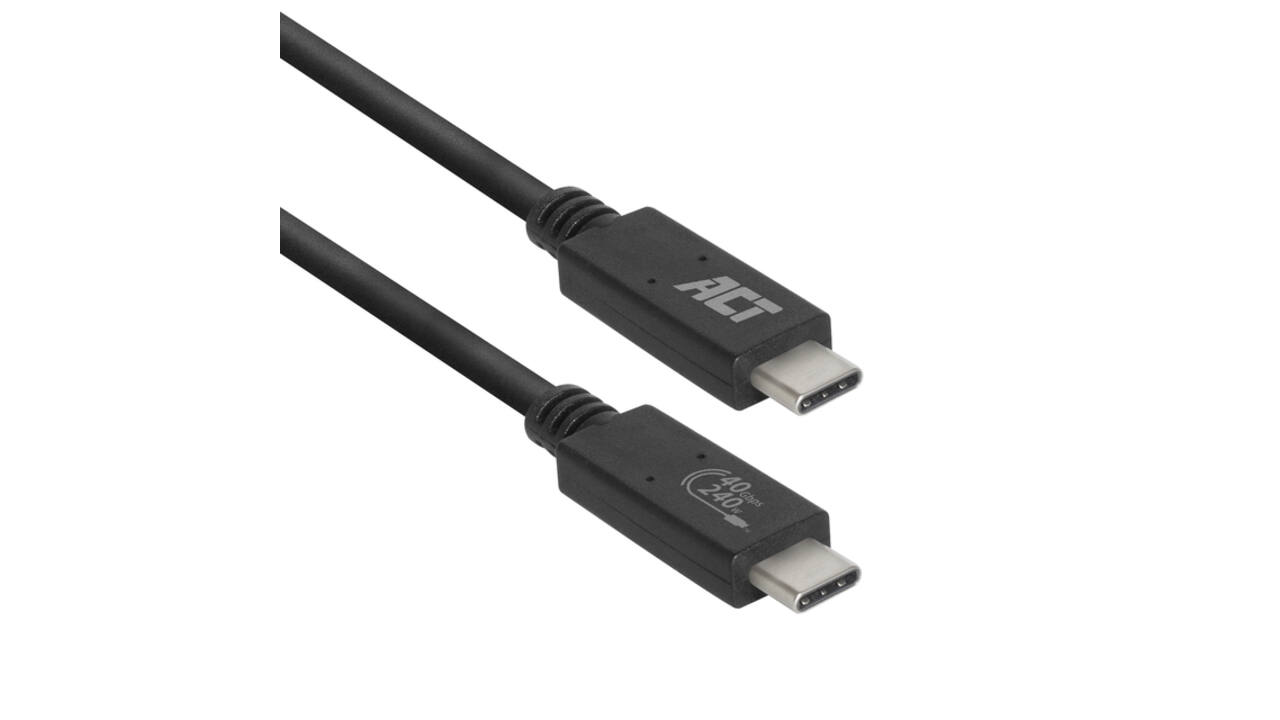 Kabel ACT USB4 40Gbps USB-C USB-IF