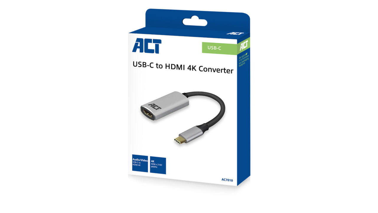 Adapter ACT USB-C naar HDMI