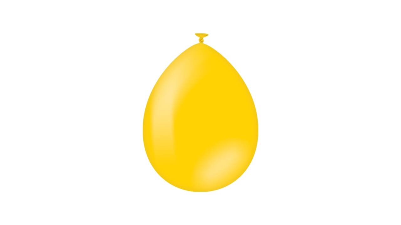Balloons 25 pcs. Yellow