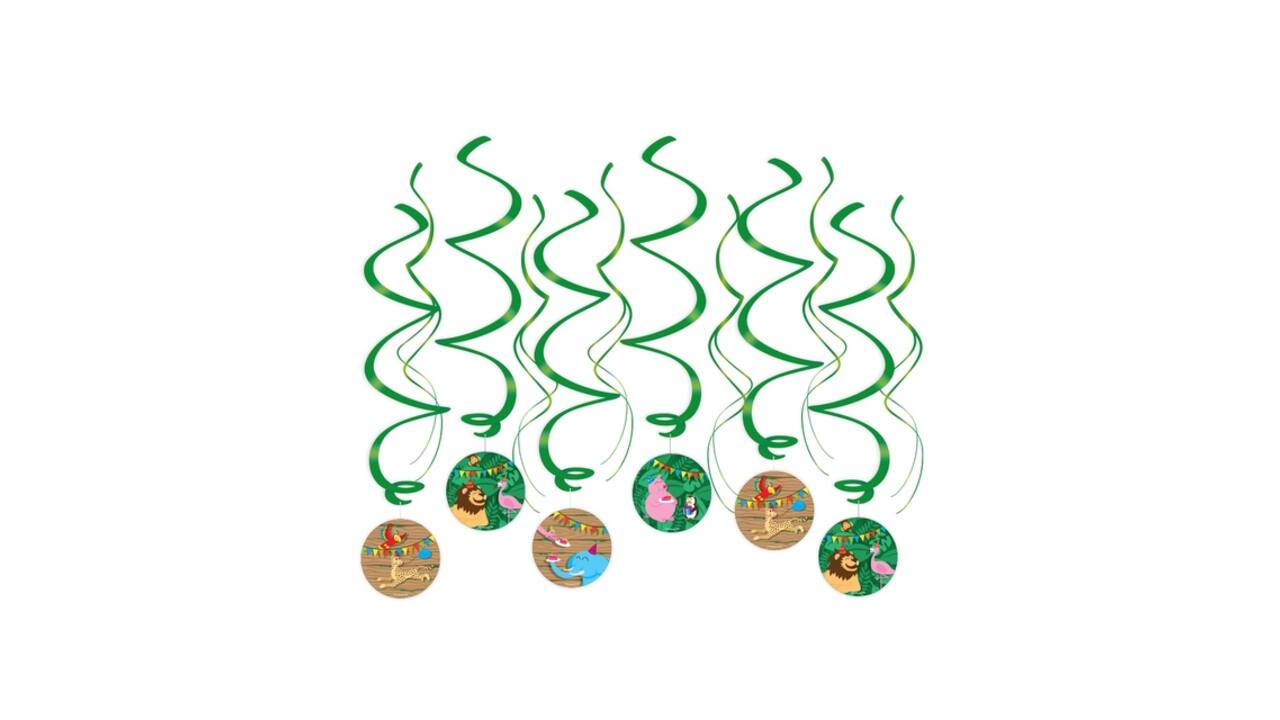 Swirl decorations Jungle
