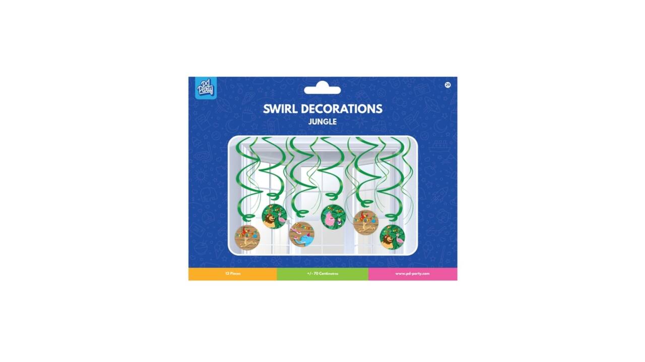 Swirl decorations Jungle