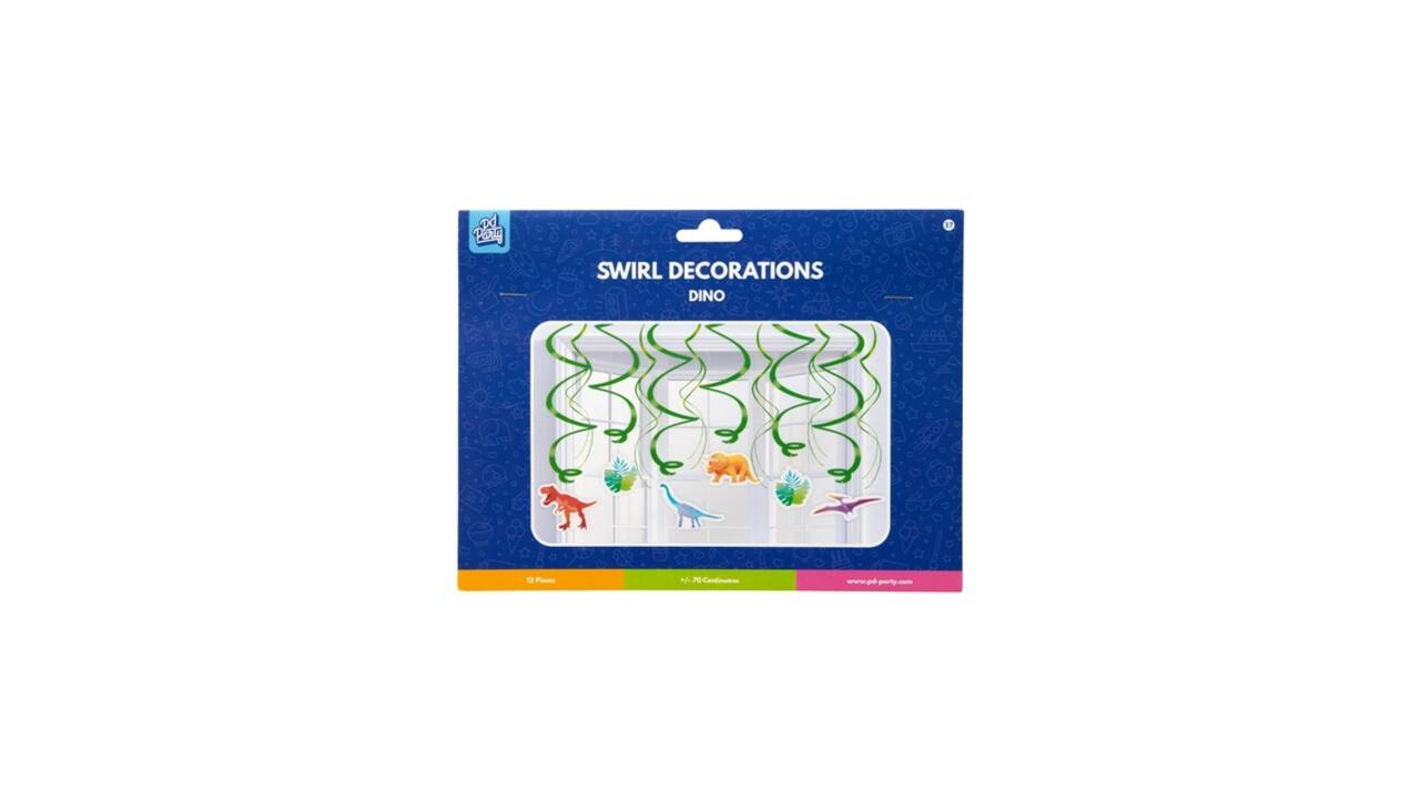 Swirl decorations Dino