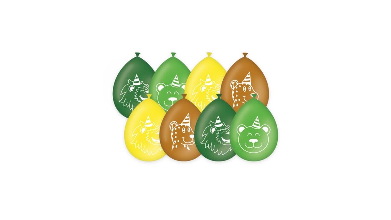Balloons Jungle cartoon