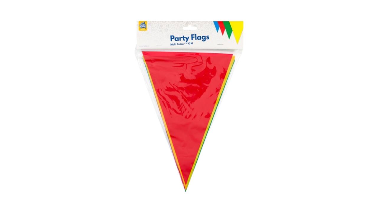 Party Flag PE Multi Colour