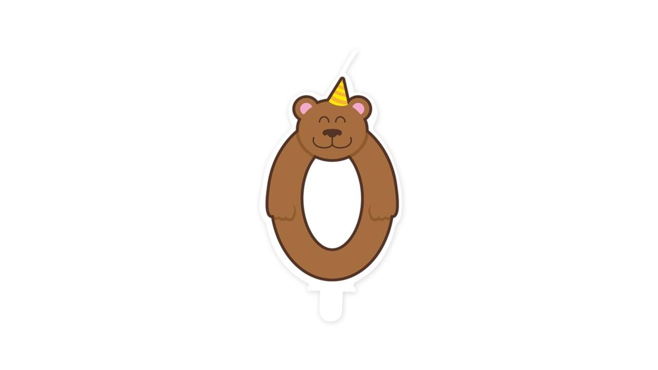 Jungle candle 0 Bear