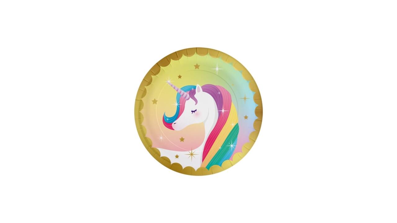 Plates Unicorn